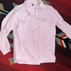 Divided Light Purple Jacket Longer fit